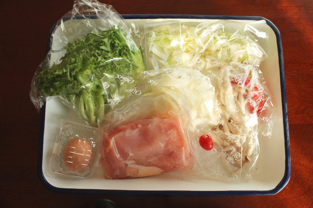 料理キット中身1
