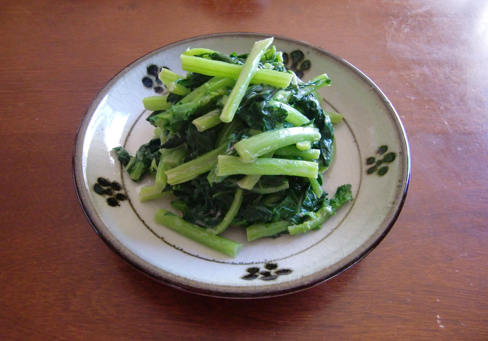 春立菜のおひたし